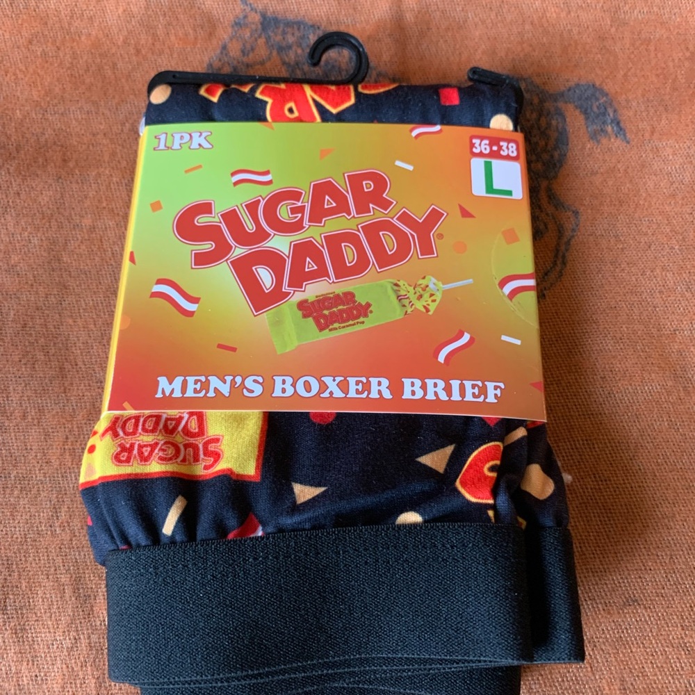 Men's Black Boxer Brief - Picture 2 of 3